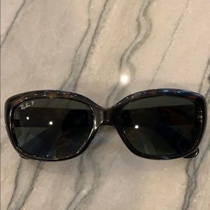 Tortoise shell Ray Ban Polarized Jackie Ooh RB4101